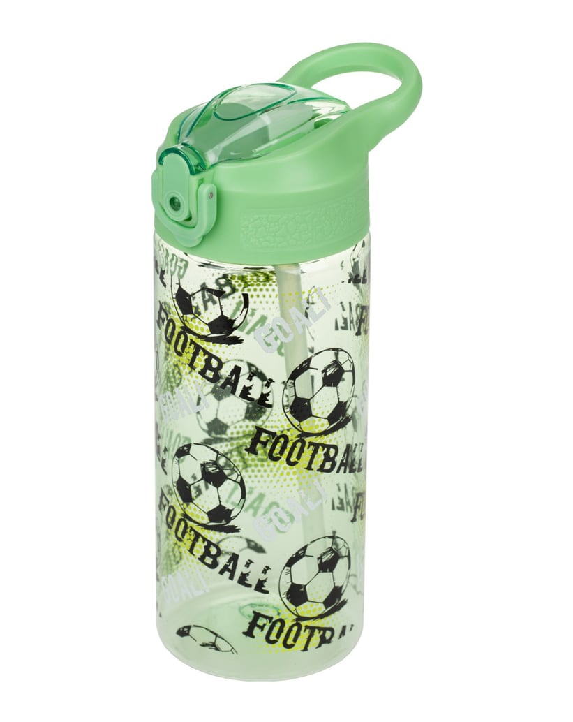 Baagl-Tritan-Trinkflasche-Fußball,-500-ml-grün