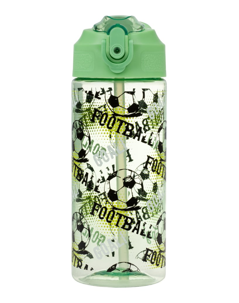 Baagl-Tritan-Trinkflasche-Fußball,-500-ml-grün