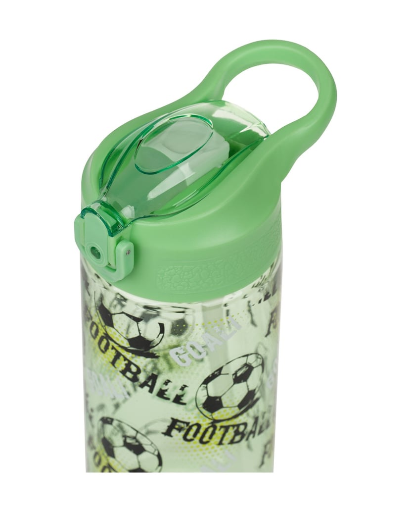 Baagl-Tritan-Trinkflasche-Fußball,-500-ml-grün