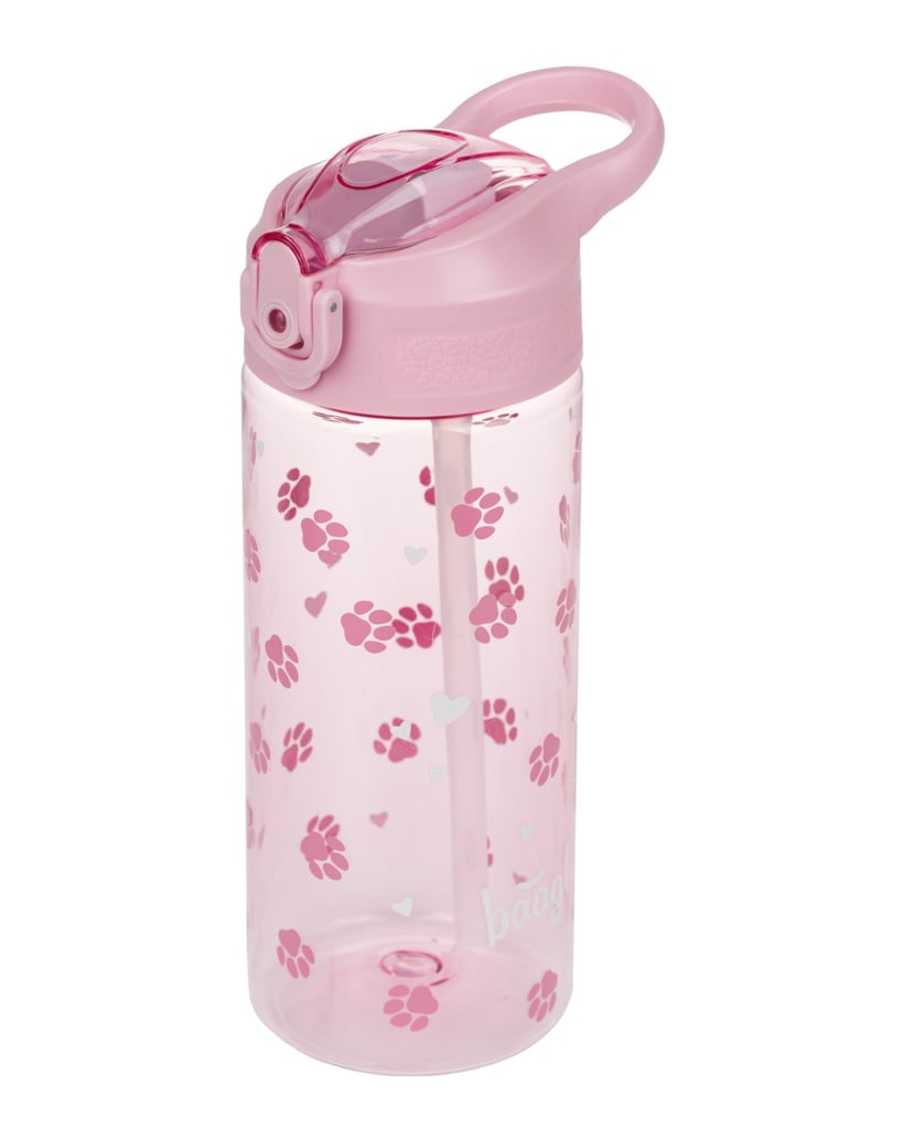 Baagl-Tritan-Trinkflasche-Pfötchen,-500-ml-rosa