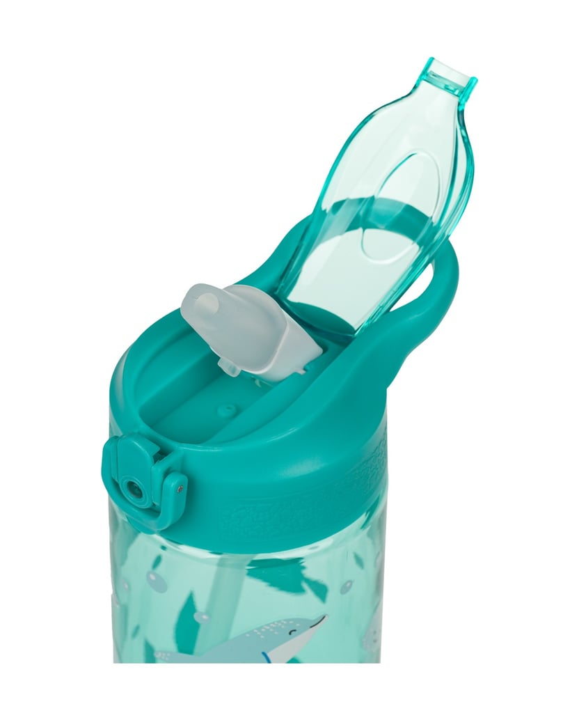 Baagl-Tritan-Trinkflasche-Delfin,-500-ml-blau