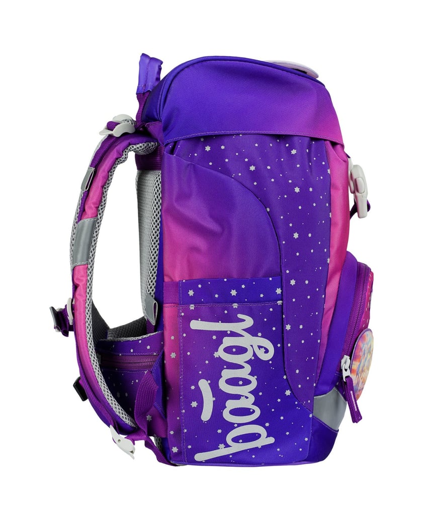Baagl-Schulrucksack-Airy-Pferde-Herz-lila