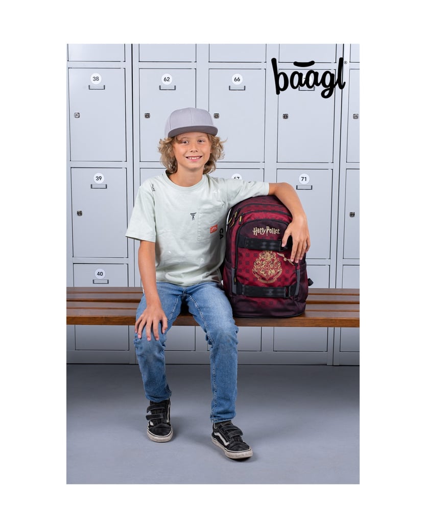 Baagl-Skate-HP-Hogwarts-Rucksack-Set-3tlg-rot