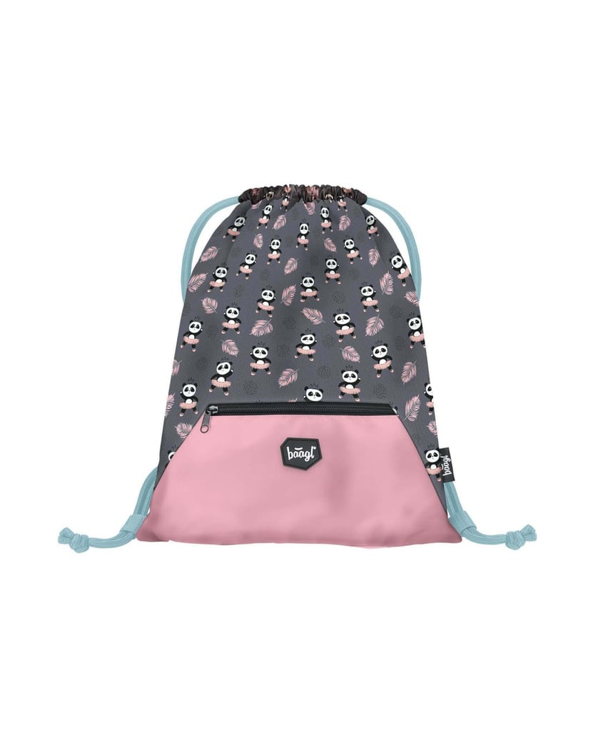 Baagl-Turnbeutel-mit-Tasche-Panda-grau