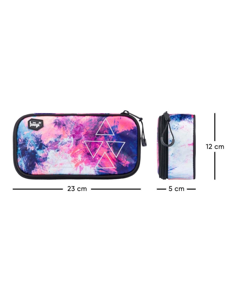 Baagl-Federmäppchen-Etui-Abstract-rosa