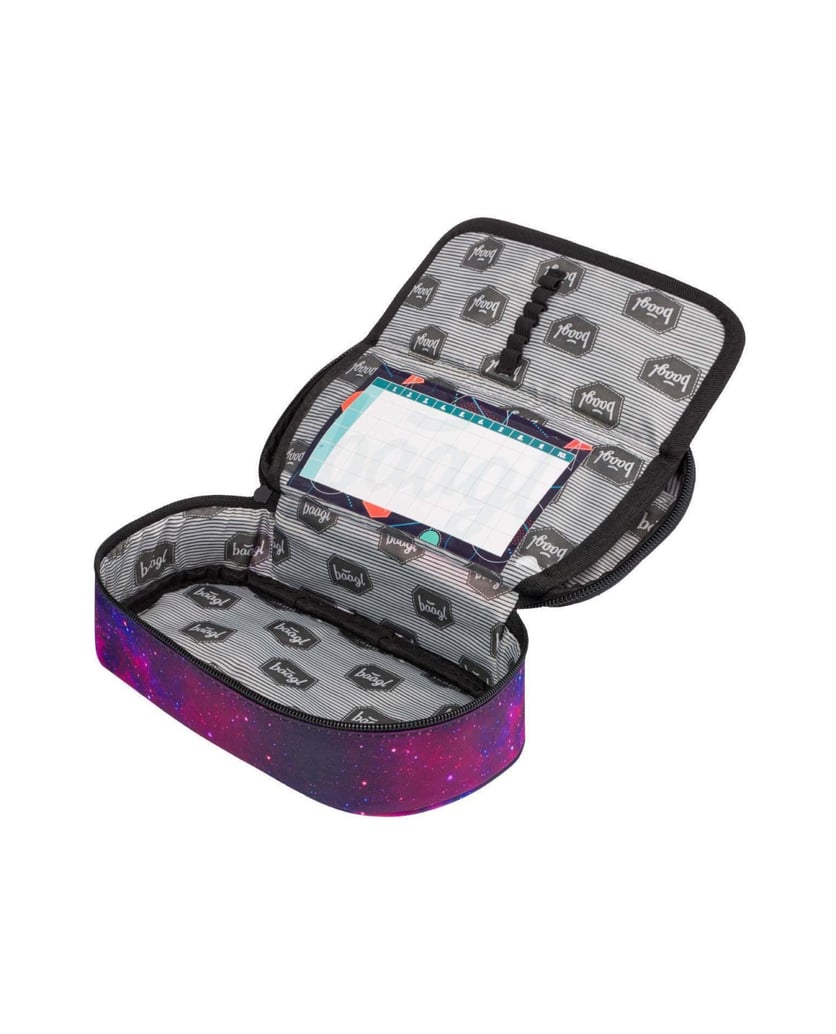 Baagl-Federmäppchen-Etui-Skate-Galaxy-lila