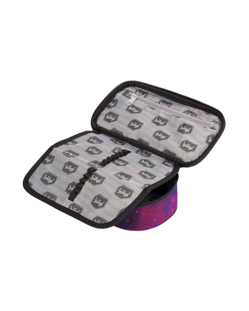 Baagl-Federmäppchen-Etui-Skate-Galaxy-lila