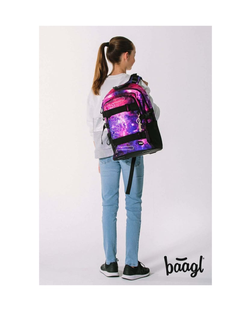 Baagl-Skate-Galaxy-Rucksack-Set-3tlg-lila