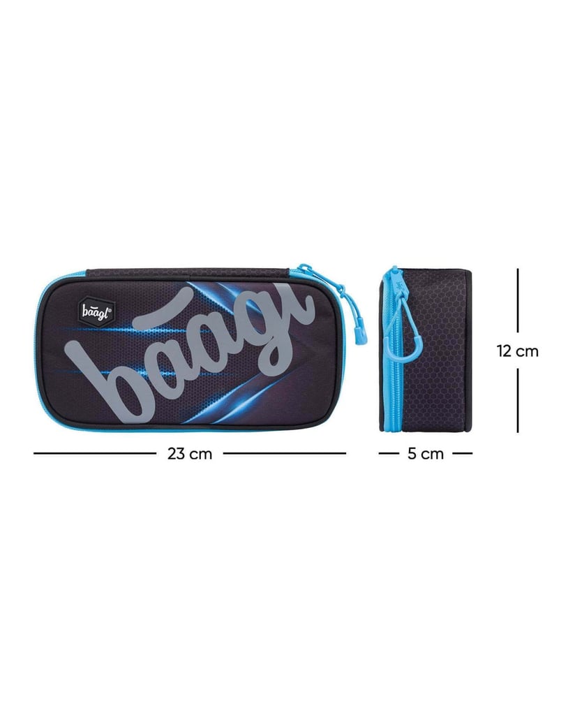 Baagl-Federmäppchen-Etui-Skate-Bluelight-schwarz
