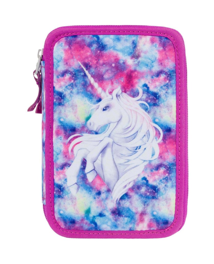 Baagl-Federmäppchen-2-Fach-Unicorn-rosa