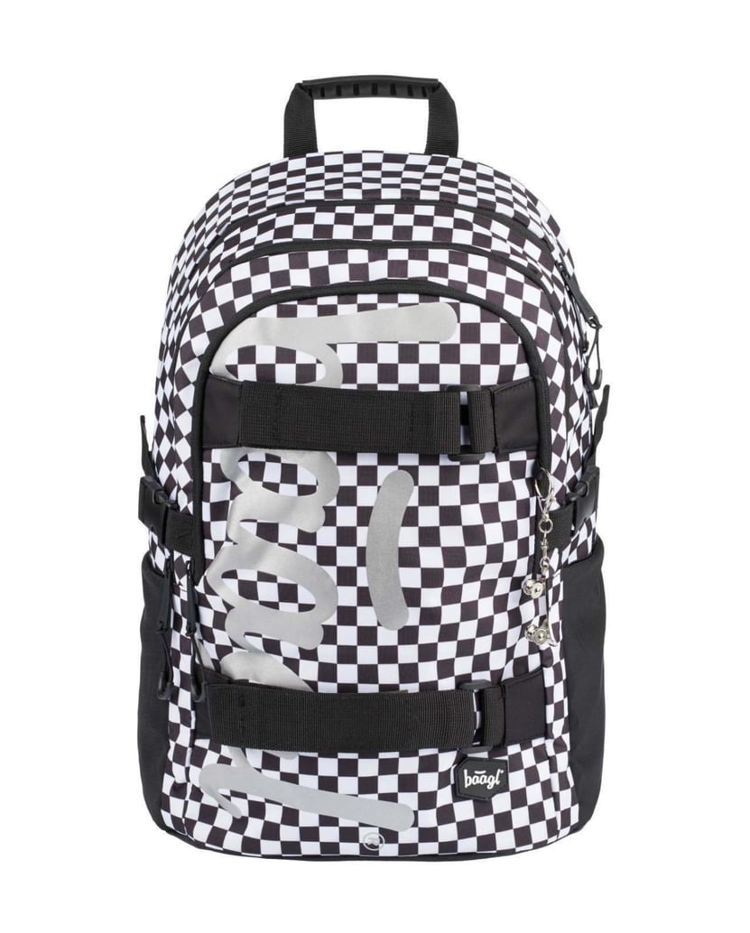 Baagl-Skate-Ska-Rucksack-Set-3tlg-schwarz