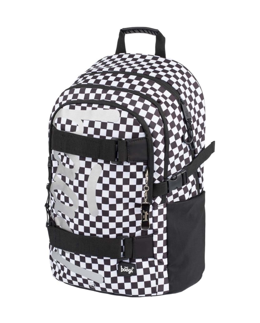 Baagl-Skate-Ska-Rucksack-Set-3tlg-schwarz