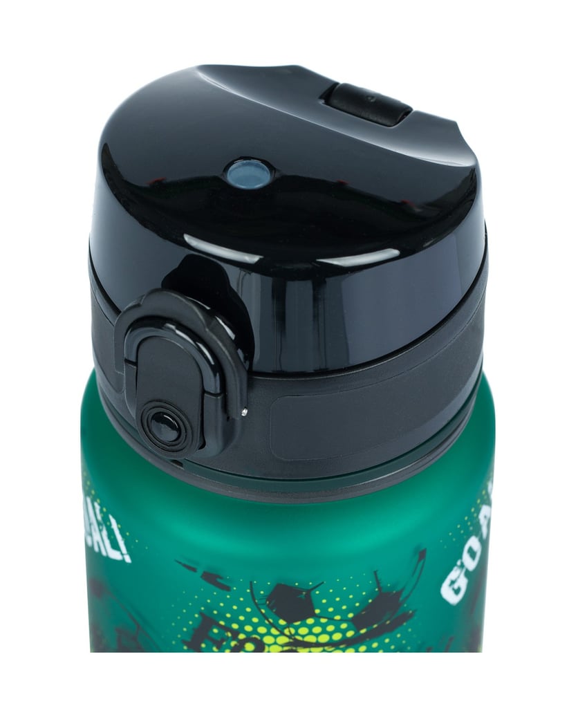 Baagl-Tritan-Trinkflasche-Fussball,-500-ml-grün