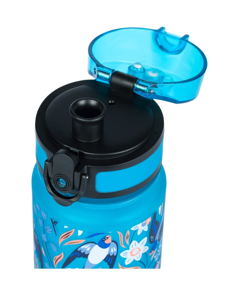 Baagl-Tritan-Trinkflasche-Schwalben,-500-ml-blau