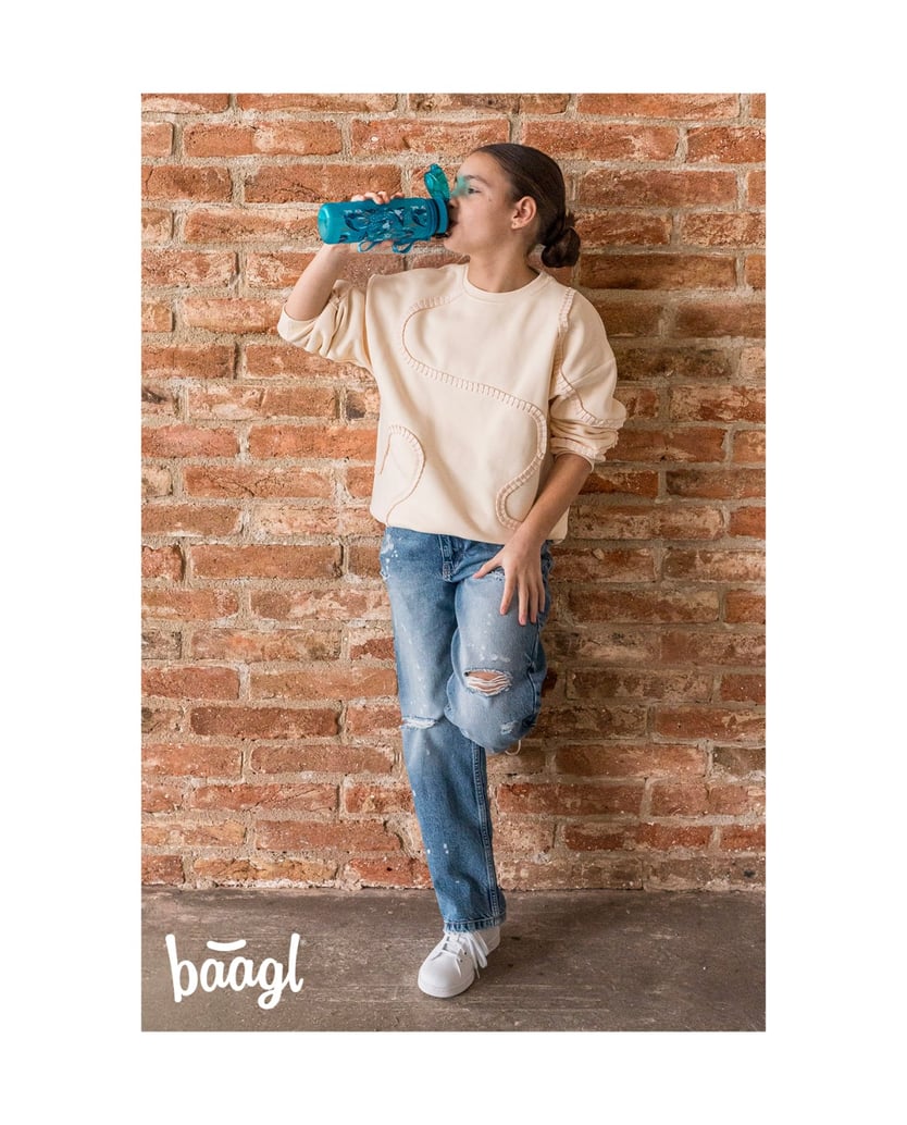 Baagl-Tritan-Trinkflasche-Schwalben,-500-ml-blau