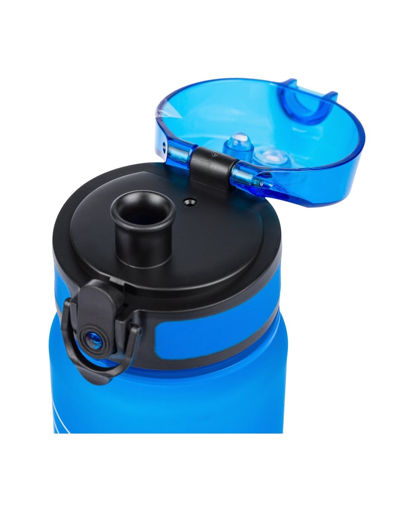 Baagl-Tritan-Trinkflasche-Logo-Blau,-500-ml-blau