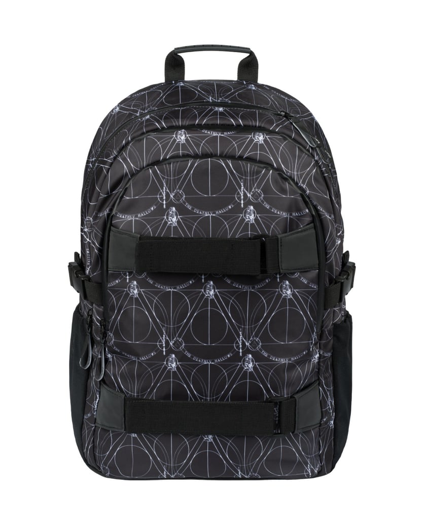 Baagl-Skate-HP-Dea.-Hallows-Rucksack-Set-3tlg-schwarz