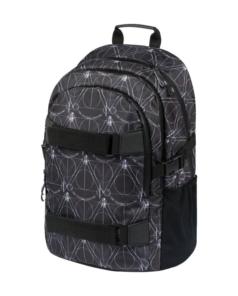 Baagl-Skate-HP-Dea.-Hallows-Rucksack-Set-3tlg-schwarz