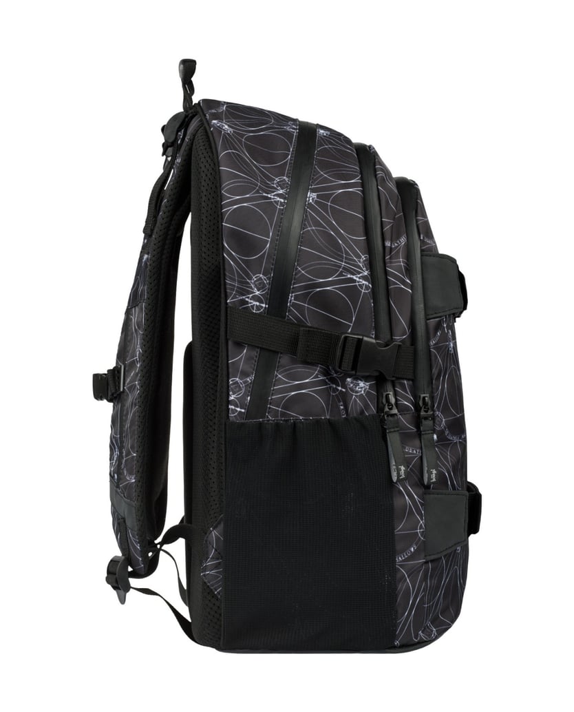 Baagl-Skate-HP-Dea.-Hallows-Rucksack-Set-3tlg-schwarz