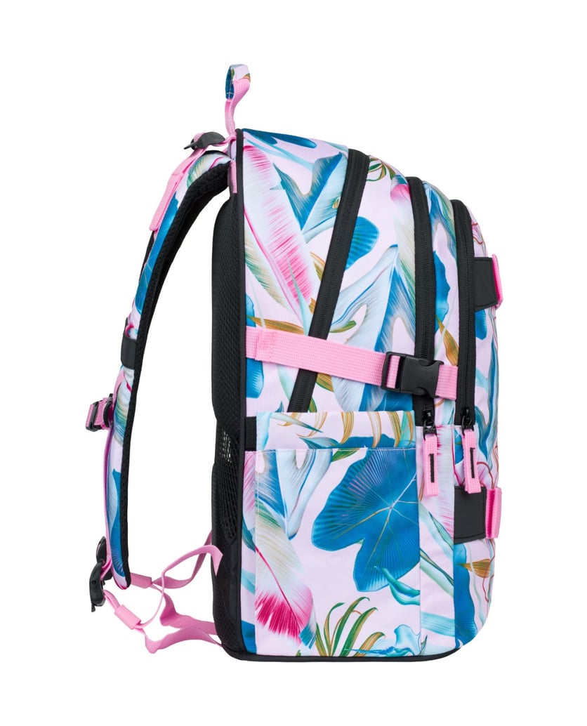 Baagl-Schulrucksack-Skate-Leafs-multicolor