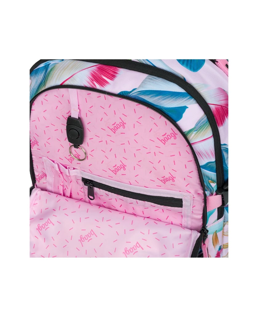Baagl-Schulrucksack-Skate-Leafs-multicolor