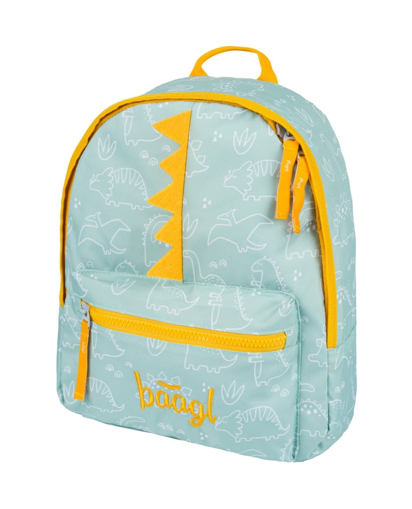 Baagl-Kindergartenrucksack-Dino-grün
