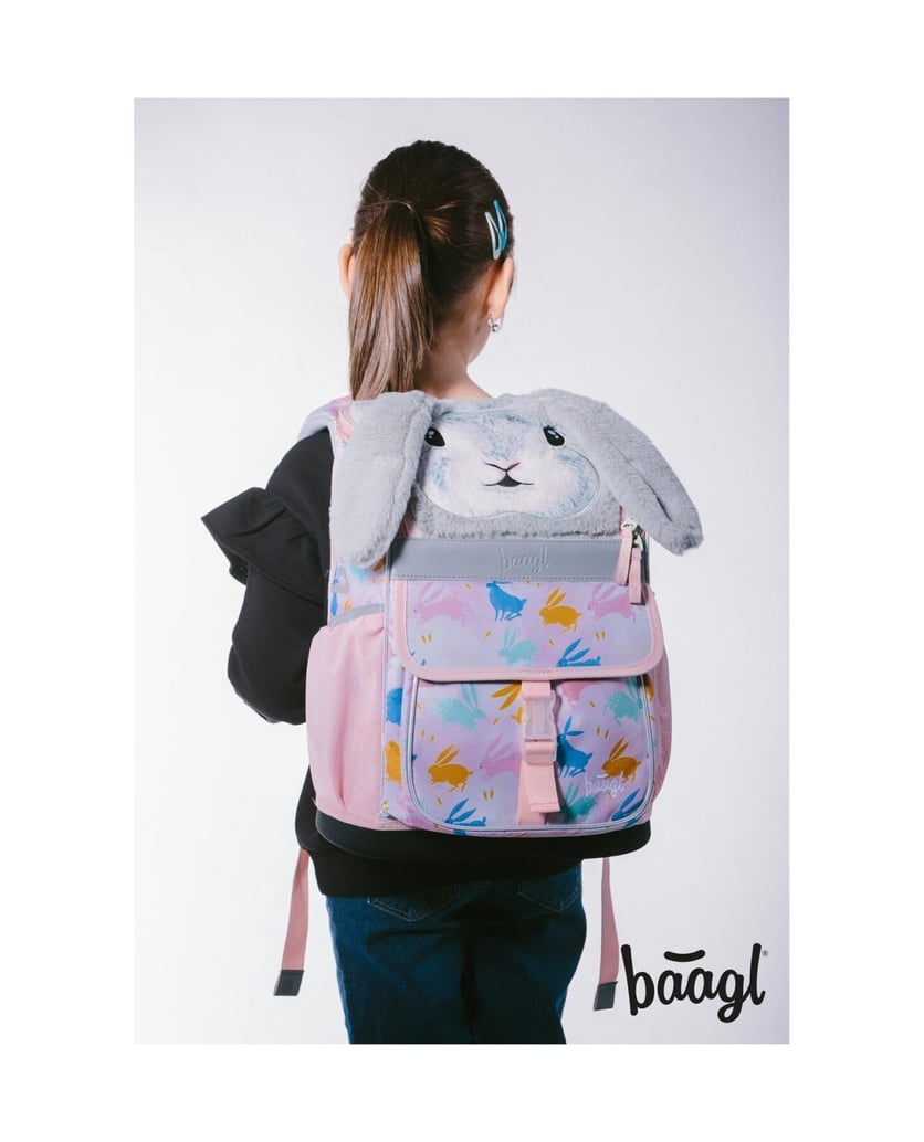 Baagl-Schulranzen-Zippy-Bunny-beige