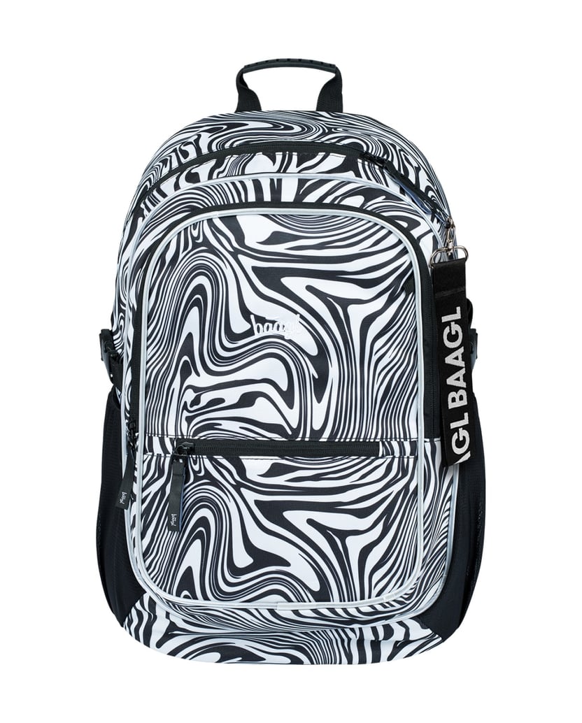 Baagl-Schulrucksack-Core-Mixture-schwarz