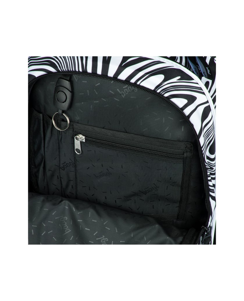 Baagl-Schulrucksack-Core-Mixture-schwarz