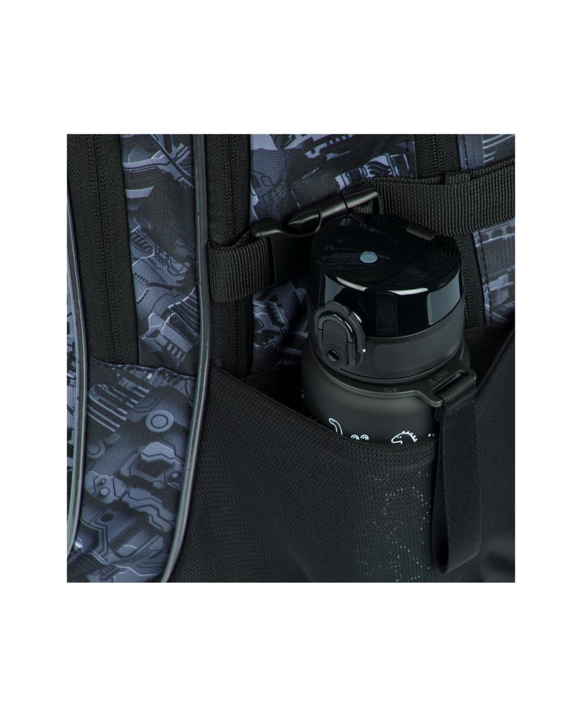 Baagl-Schulrucksack-Core-Technic-grau