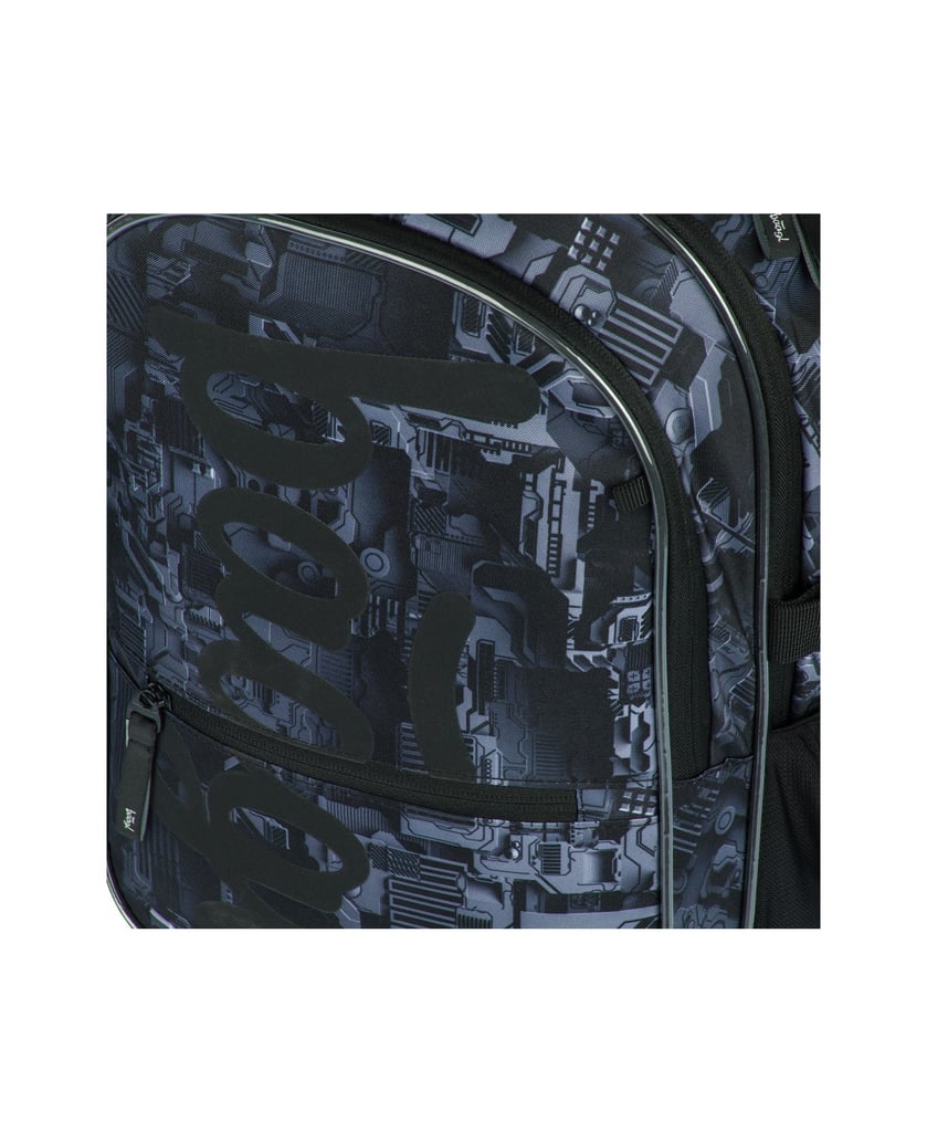 Baagl-Schulrucksack-Core-Technic-grau