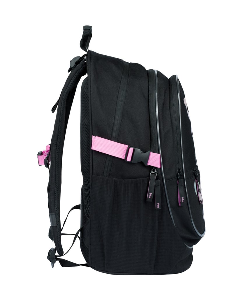 Baagl-Schulrucksack-Core-Holo-schwarz