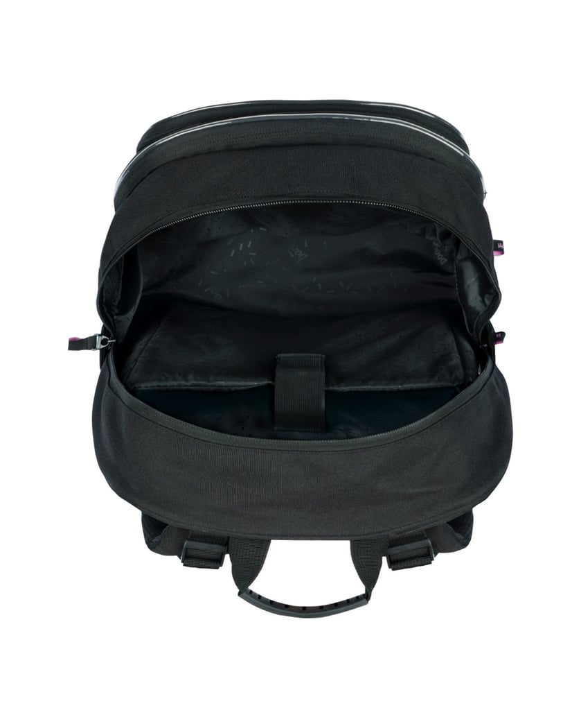 Baagl-Schulrucksack-Core-Holo-schwarz