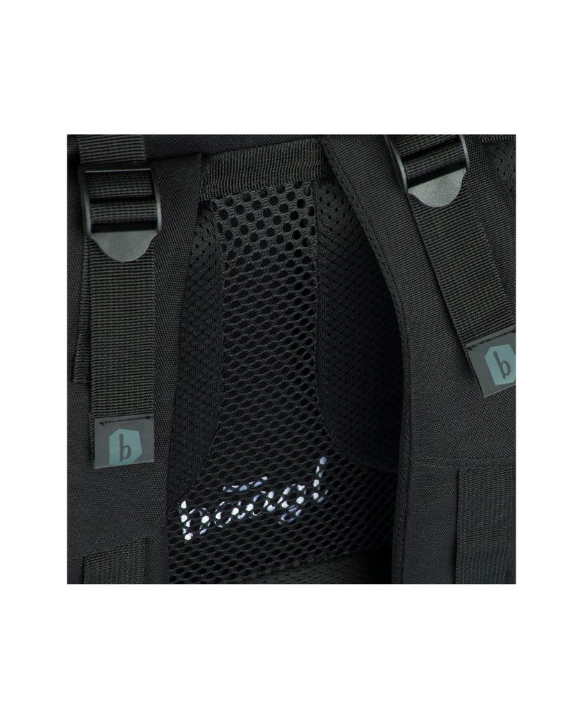 Baagl-Schulrucksack-Core-Holo-schwarz
