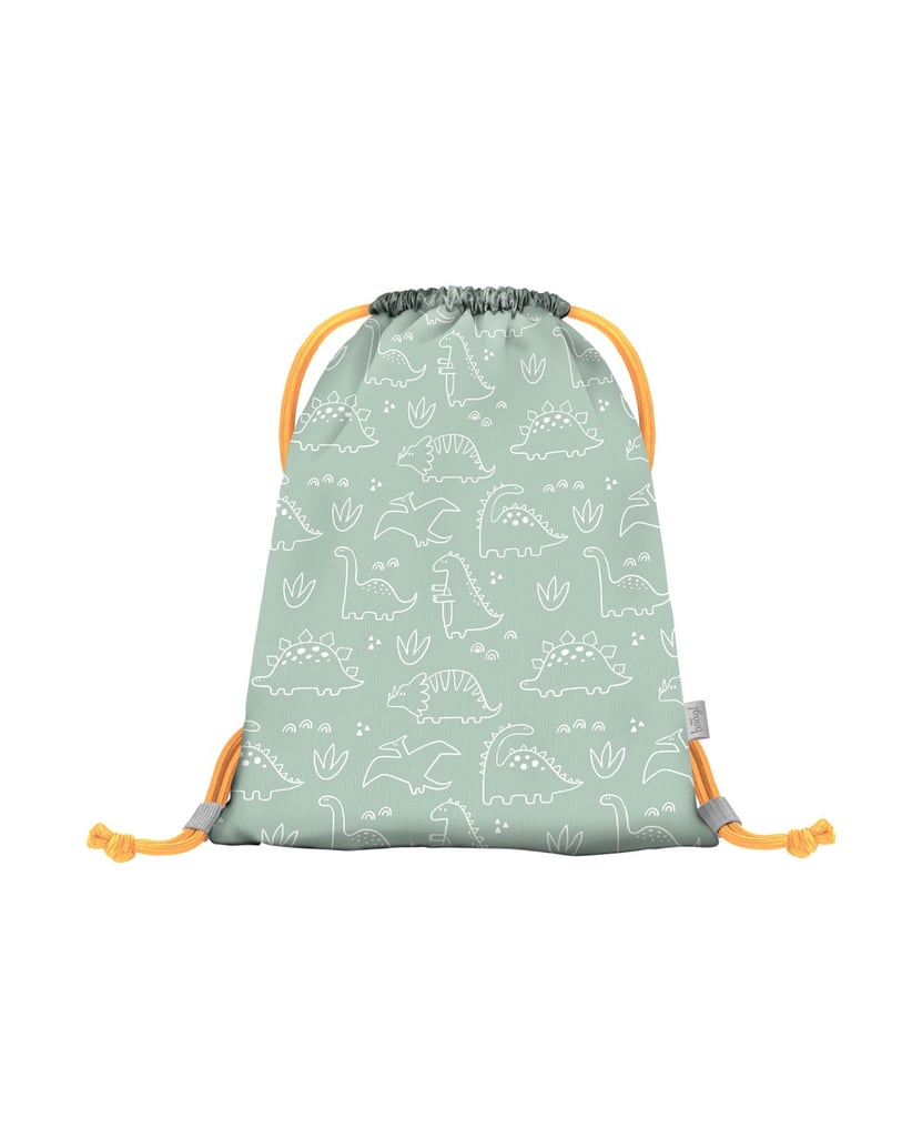 Baagl-Kindergartenbeutel-Dino-grün