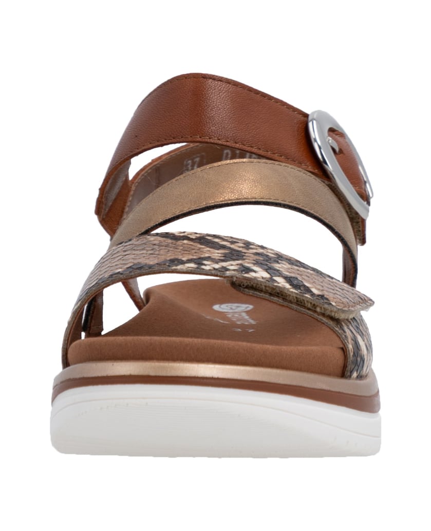 Remonte-Riemchensandalen-D1J64-hnedá