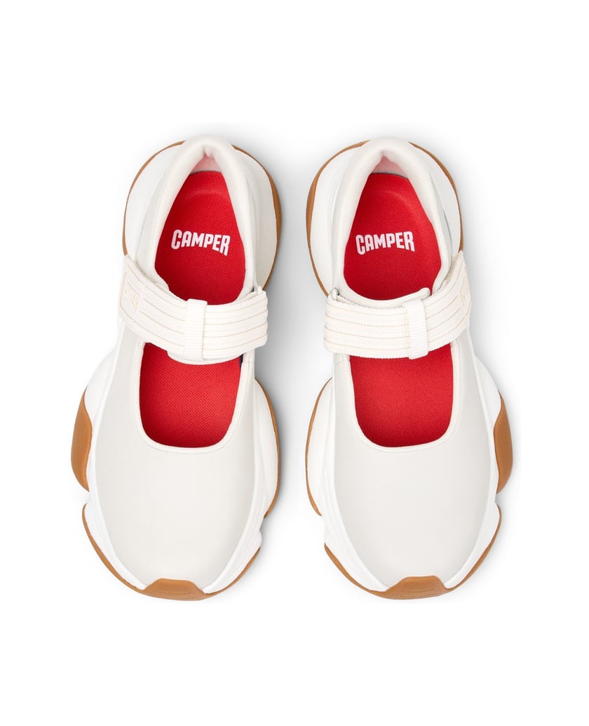 Camper-Ballerinas-Karst-2-weiss