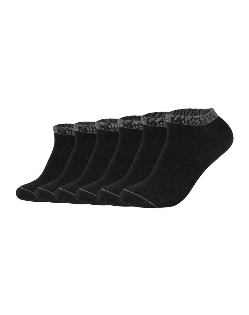 Mustang-Herren-Socken-6er-Pack-Casual-Organic-Cotton-Sneaker-6-Pack-weiss