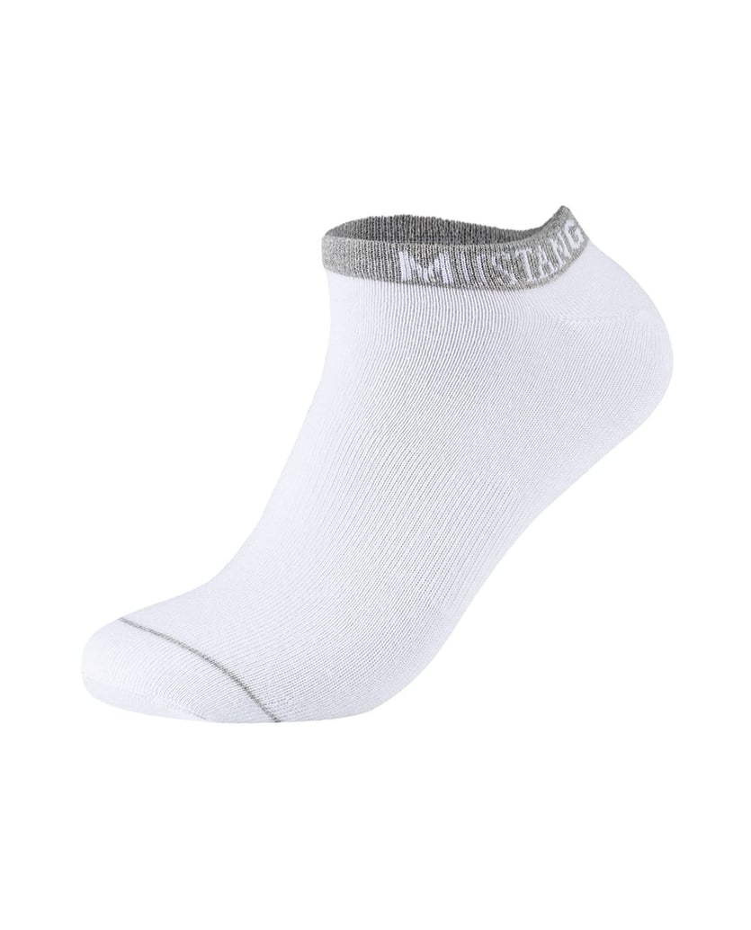 Mustang-Herren-Socken-6er-Pack-Casual-Organic-Cotton-Sneaker-6-Pack-weiss
