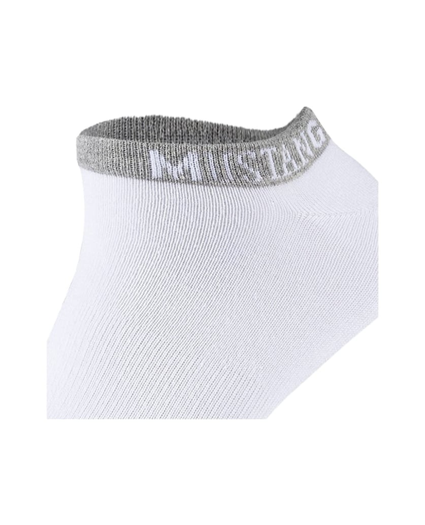 Mustang-Herren-Socken-6er-Pack-Casual-Organic-Cotton-Sneaker-6-Pack-weiss