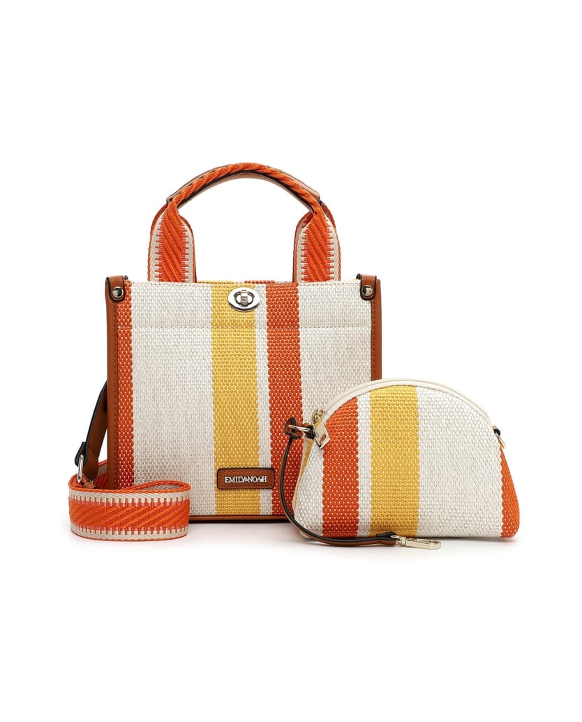 EMILY-&-NOAH-nákupní-taška-E&N-Jasmin-oranžová