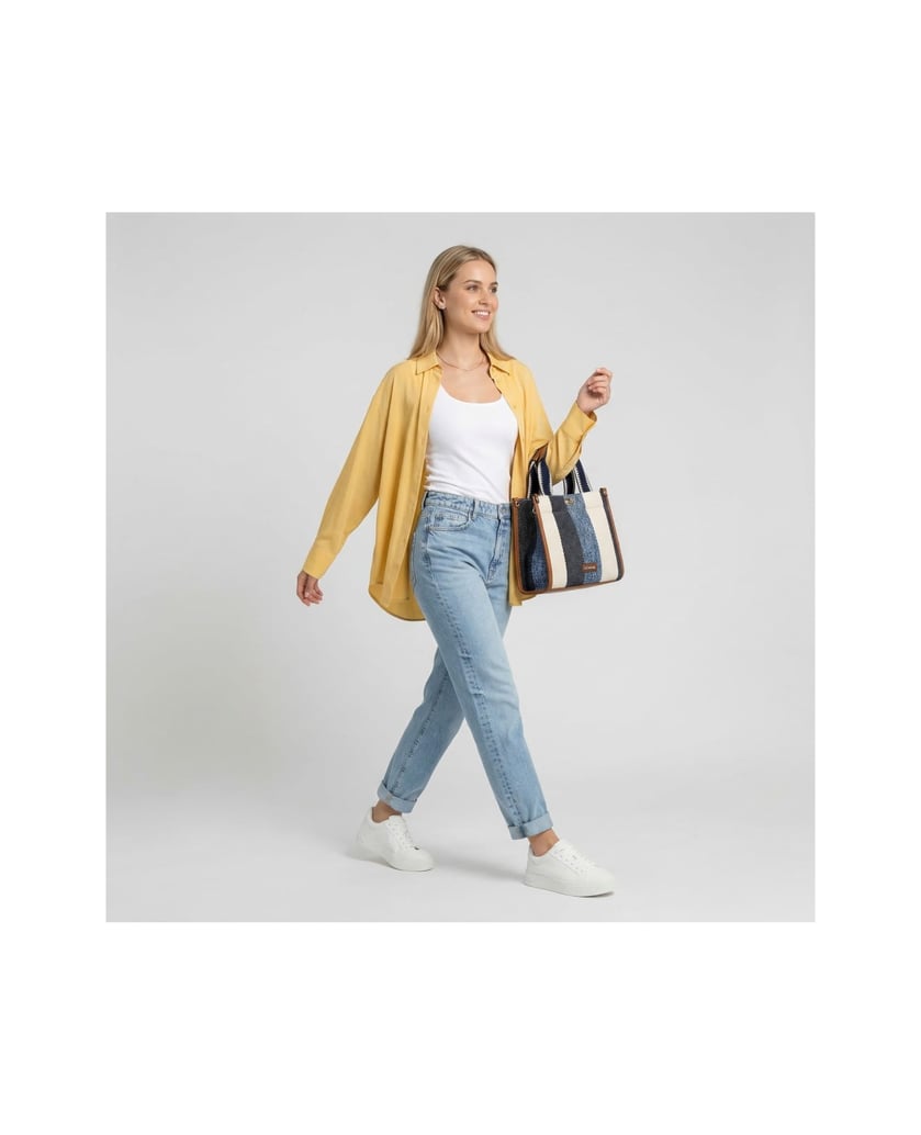 EMILY-&-NOAH-nákupní-taška-E&N-Jasmin-oranžová