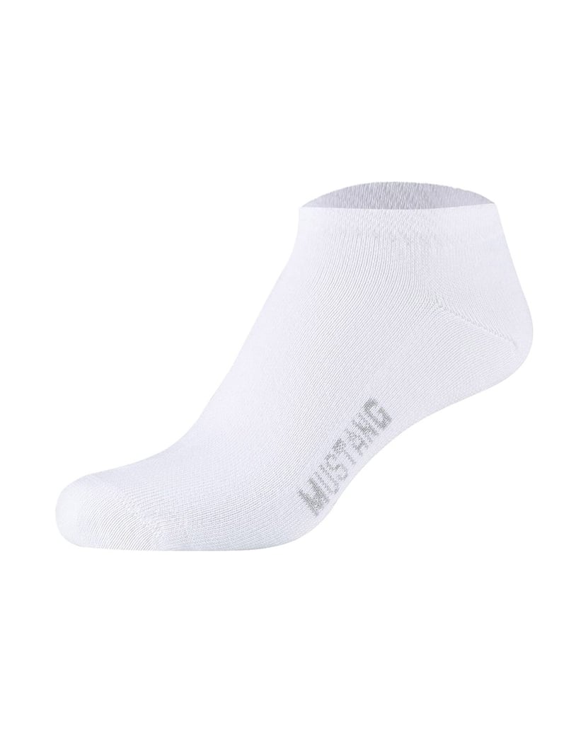 Mustang-Damen-Socken-6er-Pack-Casual-Organic-Cotton-Sneaker-6-Pack-schwarz