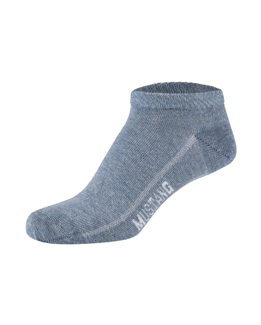 Mustang-Damen-Socken-6er-Pack-Casual-Organic-Cotton-Sneaker-6-Pack-schwarz