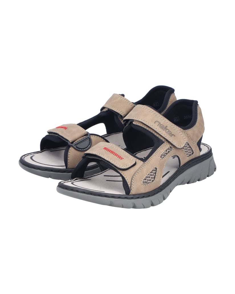Rieker-Trekkingsandalen-26761-beige