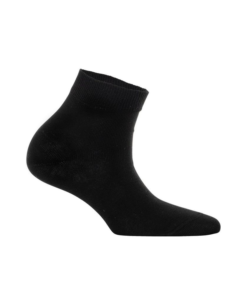 TAMARIS-Damen-Socken-3er-Pack-Comfort-Cotton-Quarter-3-Pack-schwarz