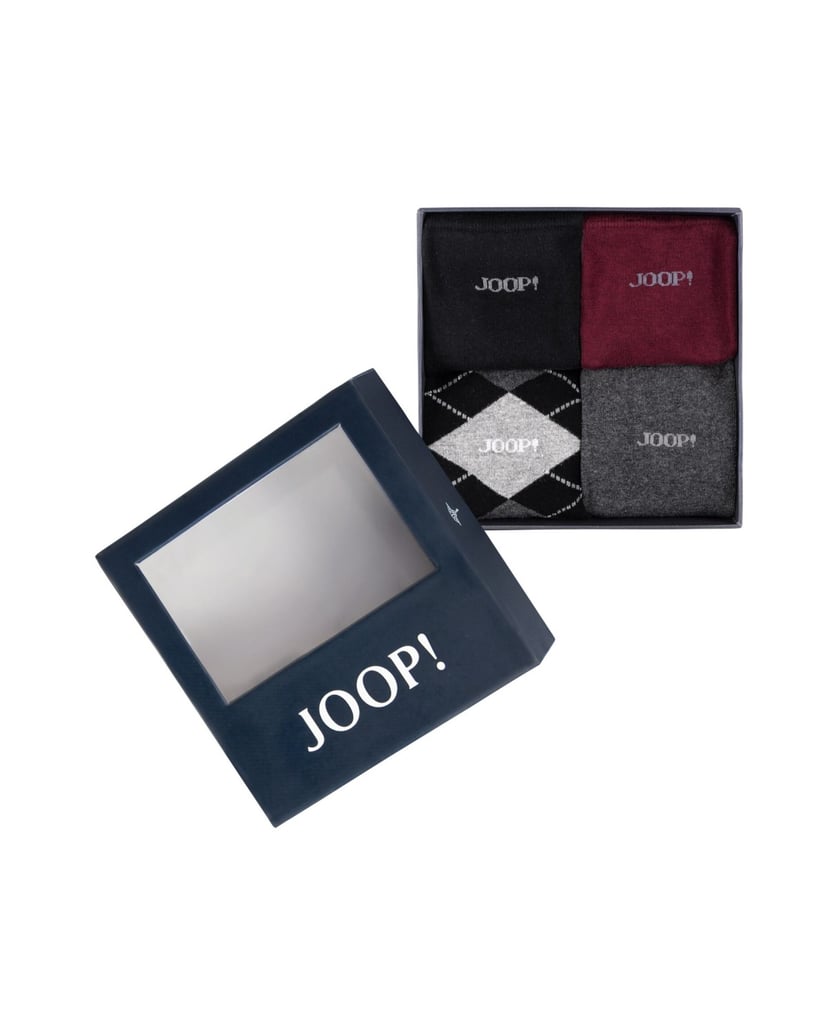 Joop-Socken-premium-essentials-in-Box-grau