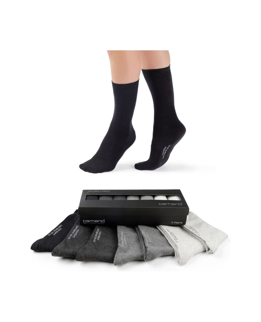 Camano-Sockenbox-grau