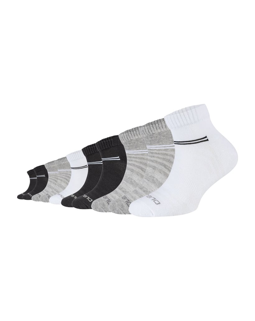 Camano-Kurzsocken-Mesh-Ventilation-grau