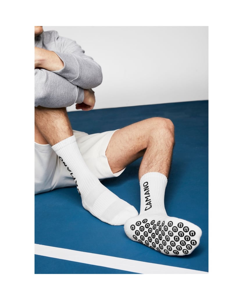 Camano-Sportsocken-mit-Grip-Extrastark-Anti-Rutsch-Fußballsocken-Tennissocken-Schweißabsorbierend-Perfekter-Sitz--Coolmax-Netzbelüftung--verstärktem-Fersen--und-Zehenbereich-schwarz